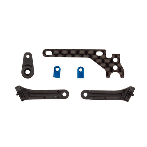 Team Associated TC28 Servo Mount And Servo Horn Set