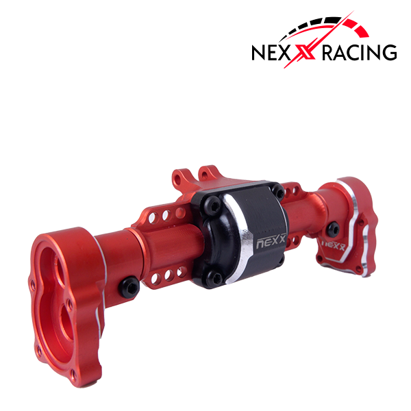 NX-361-R REAR HOUSING ALU 7075 T6 FOR FMS FCX24 ( MAX SMASHER AND POWER WAGON) ( WITHOUT OUTER COVER)