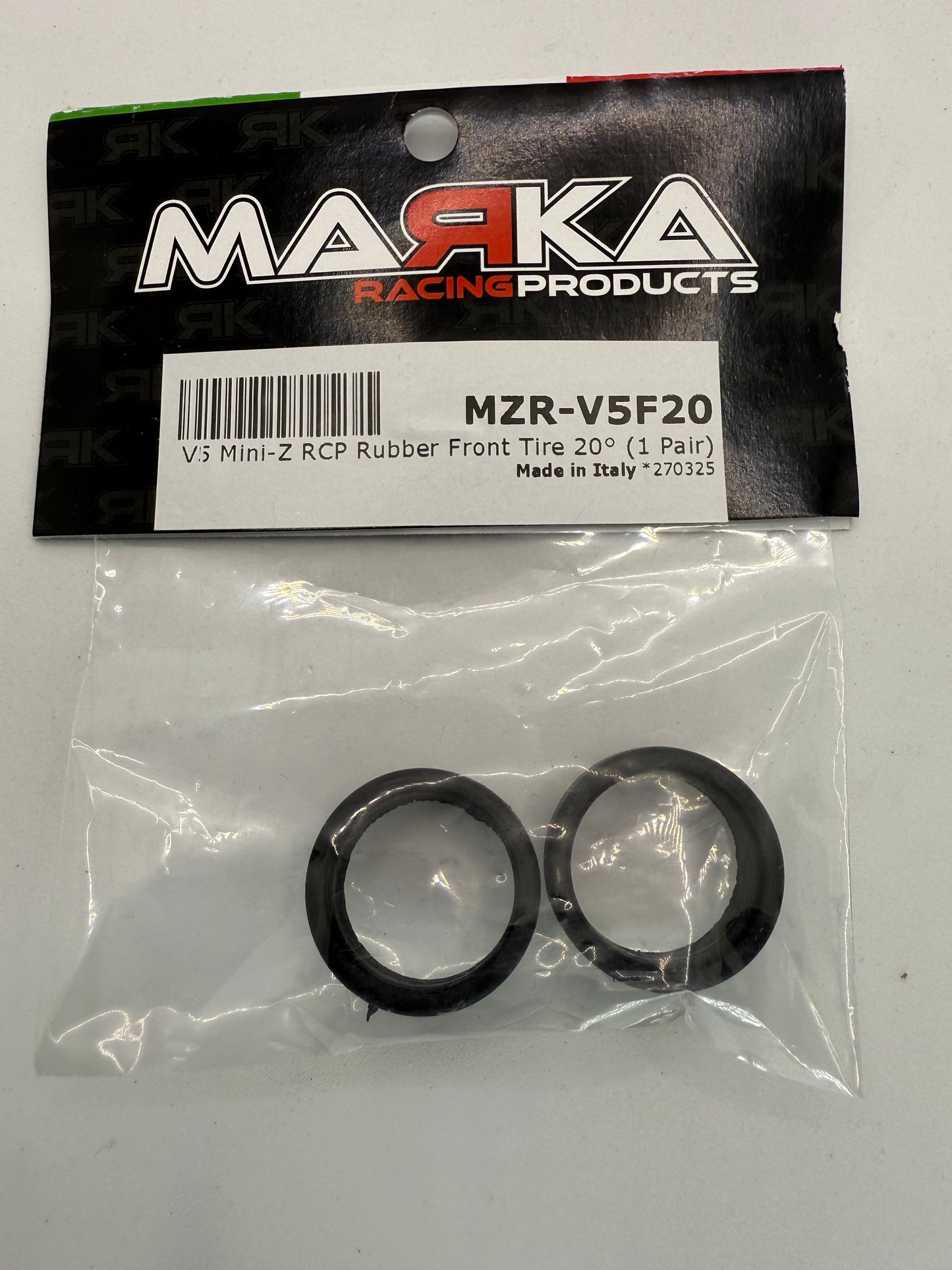 Marka V5 Front Tires, 05,10,15,20,25,30 8.5mm Normal Height, 8.5 mm Low Profile and 11 mm
