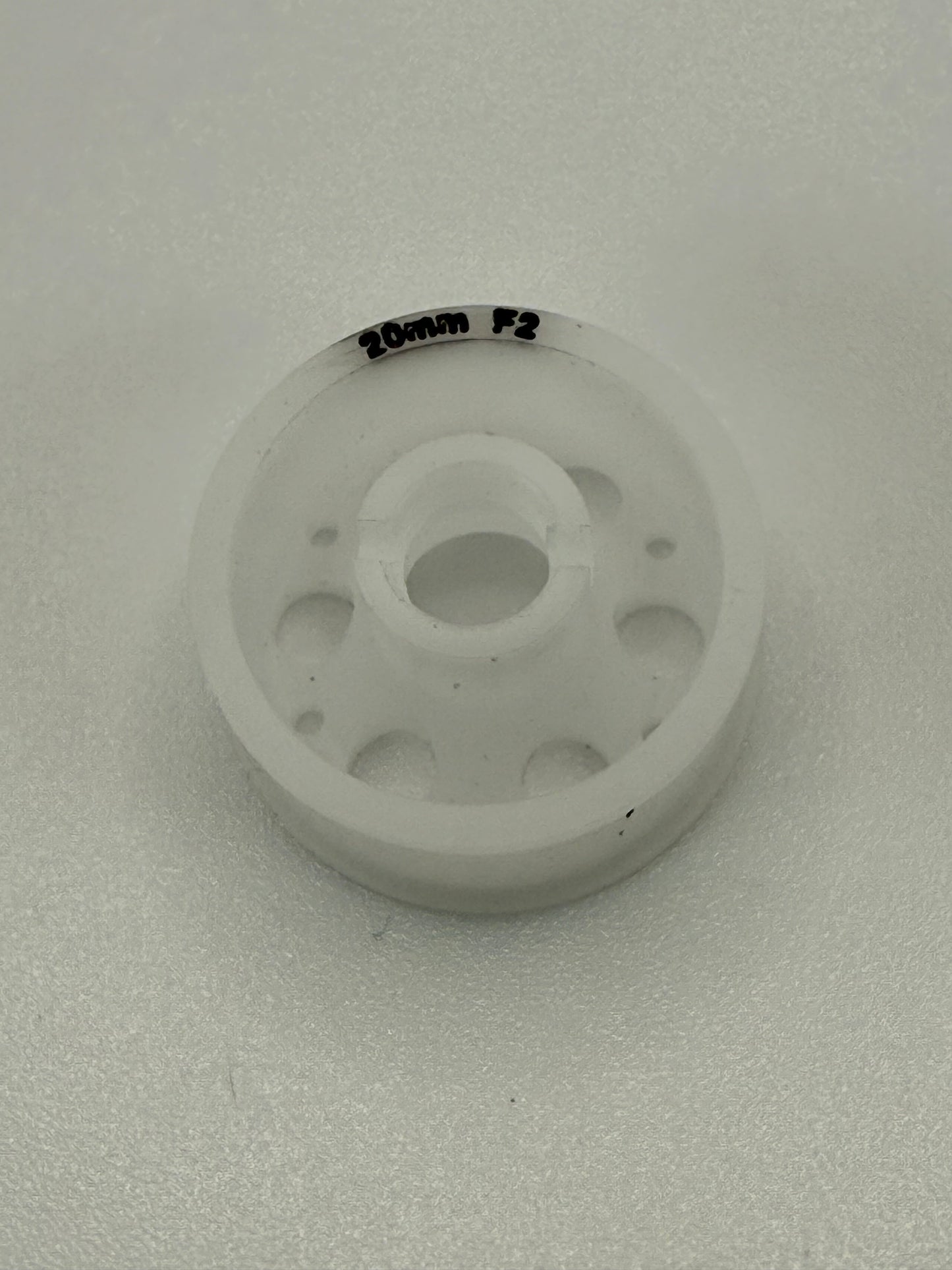 PN Racing 8.5mm +2 offset Delrin flanged wheels -never mounted (4 pairs)