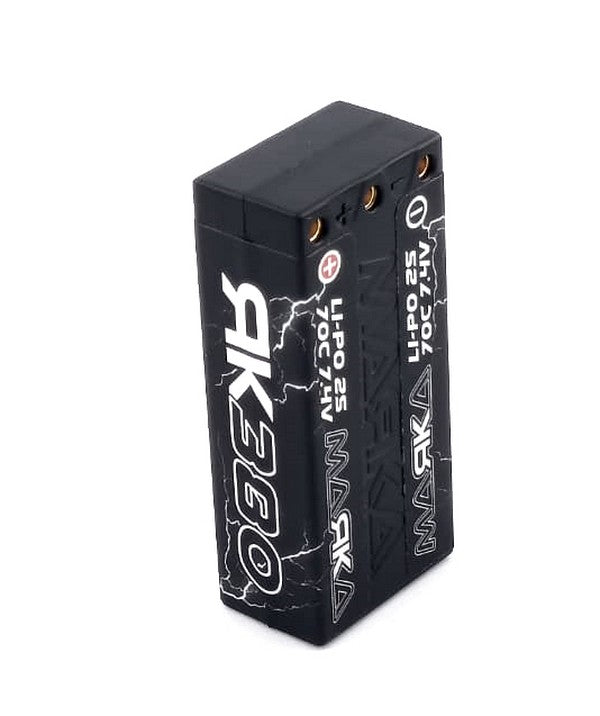 Marka Racing Lipo 2S 7.4V 380mAh 70C Hard-case Battery