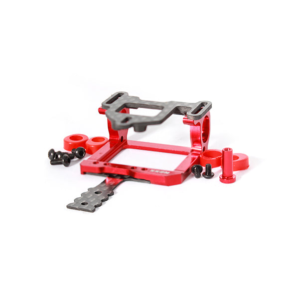 NX-013 Nexx Racing Mini-Z 2 WD MR015/02/03 LCG 98-102 mm Alu 7075 Square Motor Mount (RED)