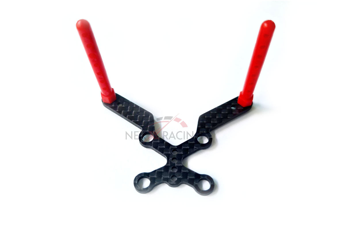 NX-019 Nexx Racing Mini-Z Lexan Body Post Carbon Plate Kit