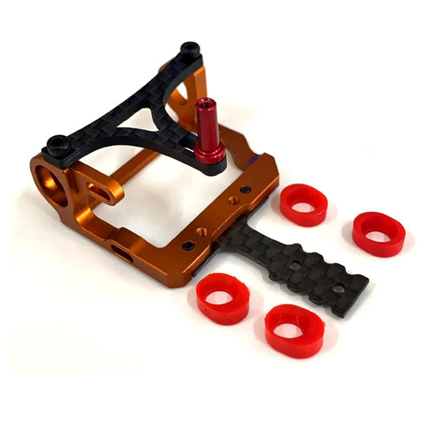 NX-062 NEXX Racing Precision CNC 7075 Round Motor mount for 98-102 LM (ORANGE)