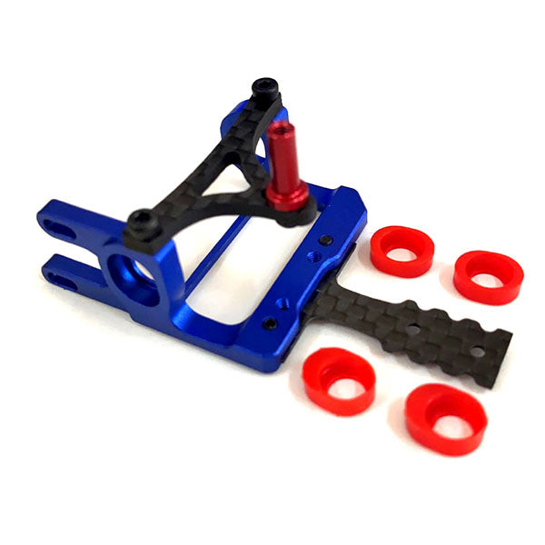 NX-067 NEXX Racing Precision CNC 7075 Round Motor Mount for 90-94mm RM (BLUE)