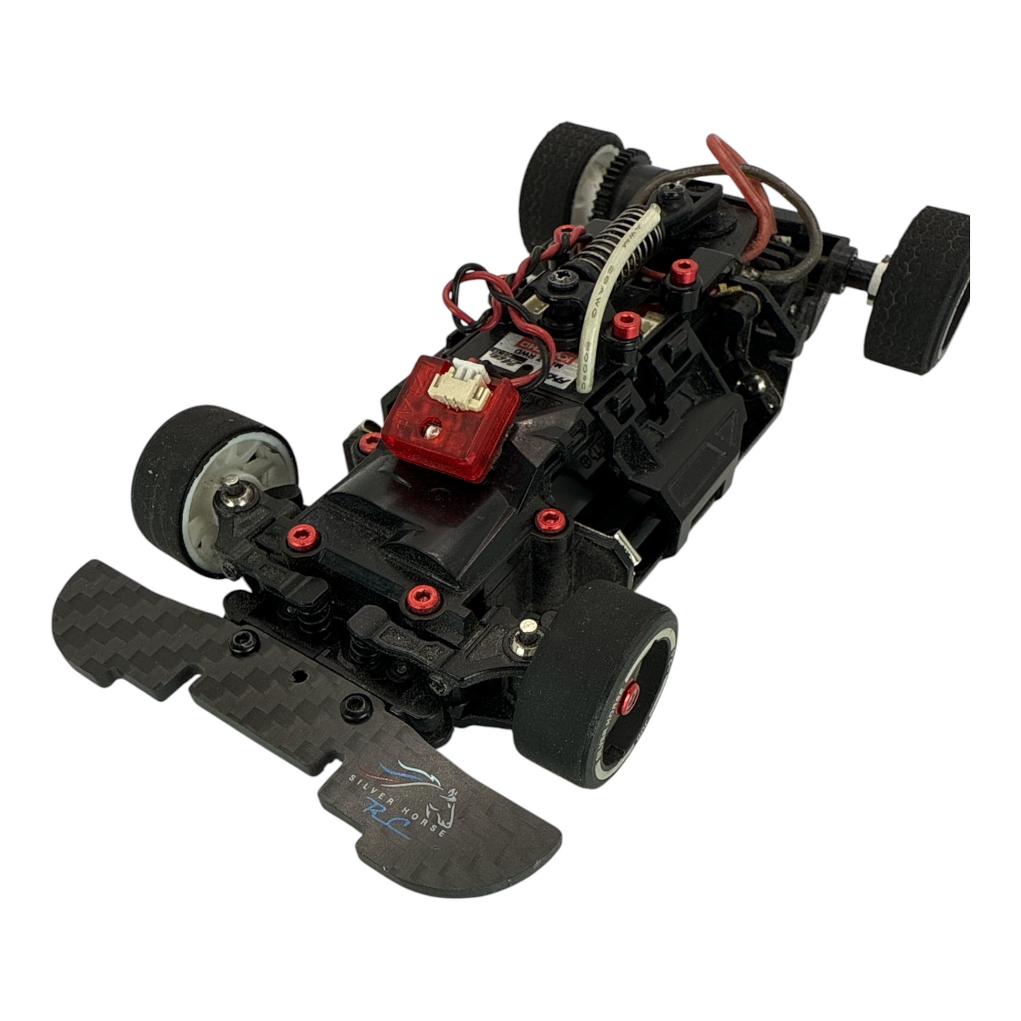 Silver Horse RC Pro Mount C9 Sauber Front Bumper and Clip - 2 Clips Included