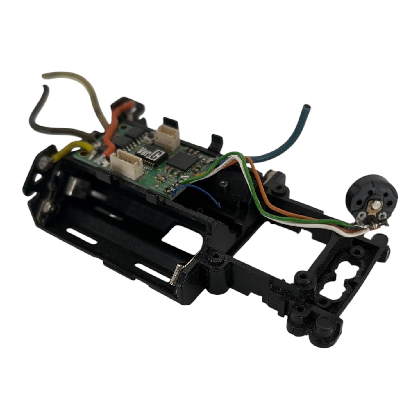 MR03 Kyosho Chassis w/ Blue Antenna Fetted Board