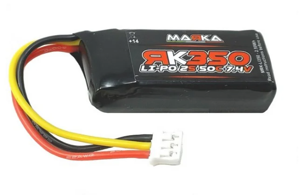 MARKA 7.4V 350MAH Lipo Battery