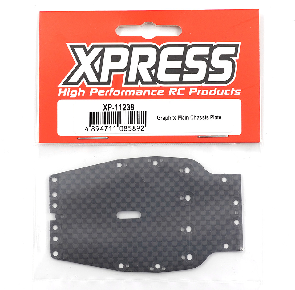 Xpress Pixel Z1 Graphite Main Chassis Plate