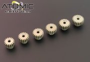 Atomic Racing PINIONS, BZ3, Hard Coated 64 Pitch, BZ3, FFZ, DRZ