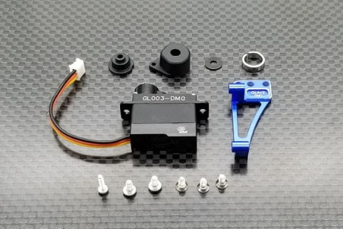 Alu.7075 Servo Mount Combo Set For GLA V2