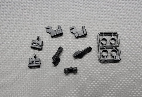 GLR-GT Battery Holder Mount ,L Clip & Ride Height Bushing