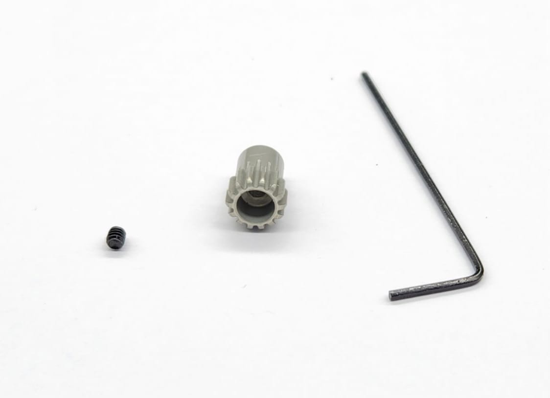 GL-GTR Alu hard coated 64 pitch pinion(14T)