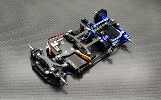 GLR 1/27 RWD LM CHASSIS-W/O RX