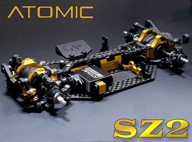 Atomic Racing SZ2-05 DIFFERENTIAL BALL, plastic parts