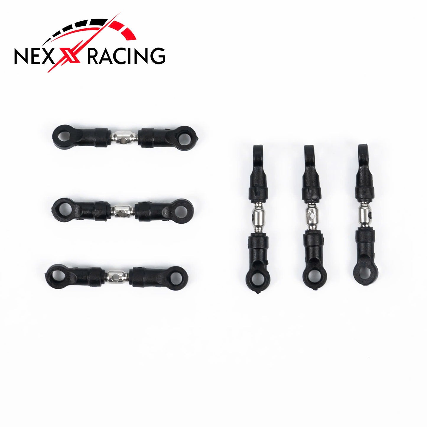Nexx Racing NX-602 Adjustable Turnbuckle Set For Micro-B/ HPI Maverick Microbea/Hobby Plus Speck-B