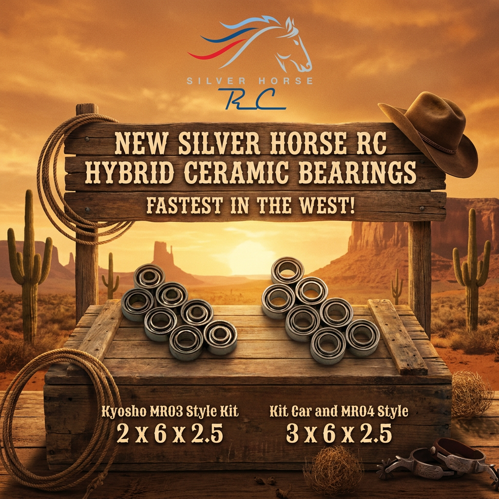 Silver Horse RC Ceramic Bearing Kit - MR03
