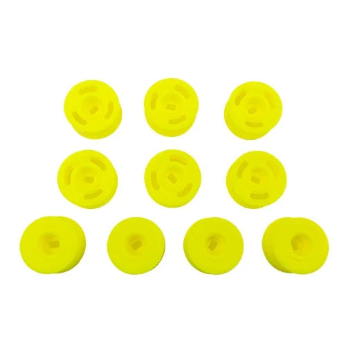 Team Associated TC28 Wheel Set, Yellow