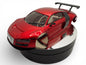Silver Hose RC Mini-Z Audi R8 98mm body - Mustafar Red