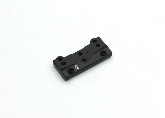Reflex Racing GX28-006-04 4 Degree Caster Bulkhead