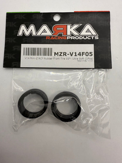 Marka V14 Front Tires 05, 10, 15, 20, 25 8.5mm Normal Height, 8.5mm Low Profile and 11mm