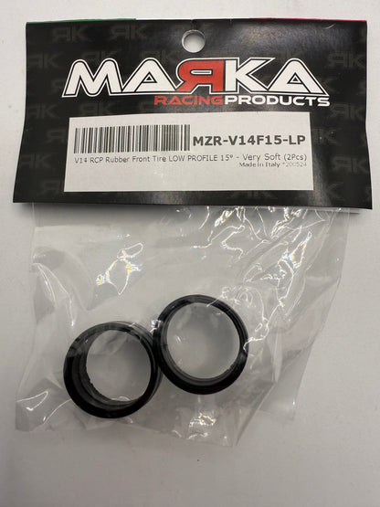 Marka V14 Front Tires 05, 10, 15, 20, 25 8.5mm Normal Height, 8.5mm Low Profile and 11mm