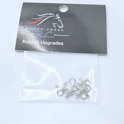 Silver Horse RC Perforormance Body Clips - 10 Pack