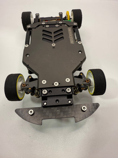 Silver Horse RC Carbon Fiber Bumper Mount Kit for RAD012 Piranha Body