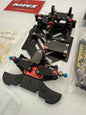 Price Drop! MWX 102mm pre owned chassis V1 with all upgrade parts for V2 conversion, brass chassis