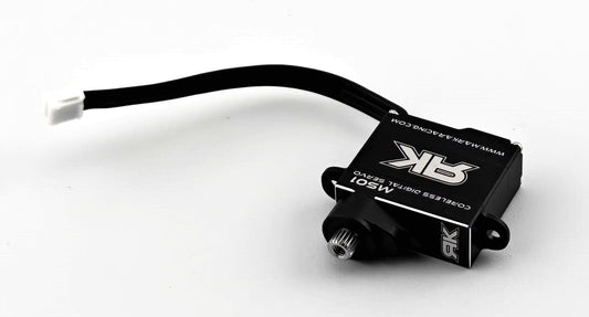 Marka Racing MRK-MS01 - 1:28 Micro Coreless Titanium Servo 0.05sec-3.0kg-cm (Black)