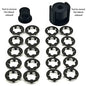 Marka Racing V1 Mini-Z Side Wall Flange Set - DARK GREY (20Pcs) Tools Not Included with this set!