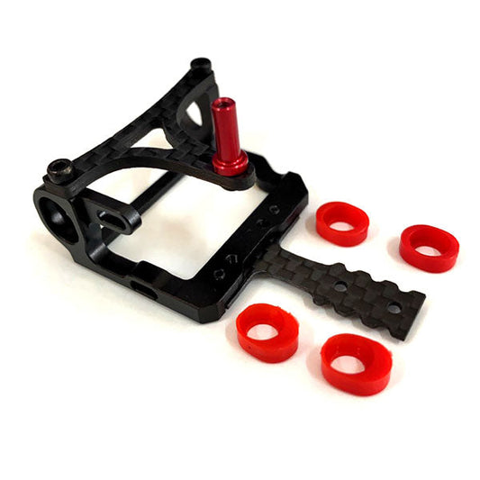 NX-064 NEXX Racing Precision CNC 7075 Round Motor mount  for 98-102 LM (BLACK)