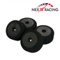 NX-555-1 Nexx Racing Solid Wheel Foam Tire Set (4pcs) for Losi 1/24 Micro-B