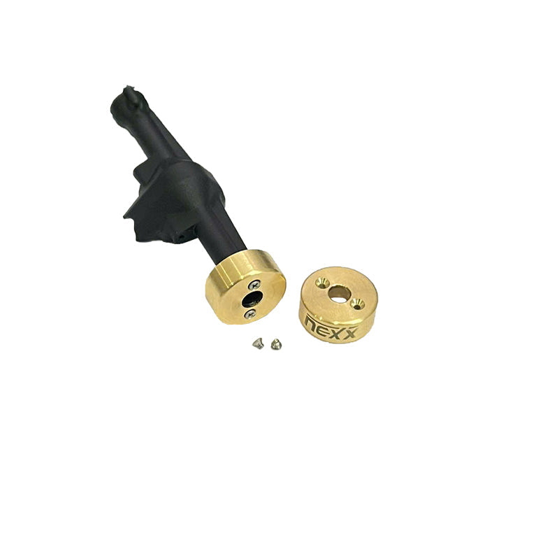 Nexx Racing NX-629 Brass Rear Hubs (2pcs) for Axial SCX30