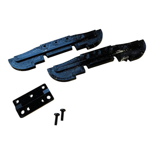 Silver Horse RC Pro Mount C9 Sauber Front Bumper and Clip - 2 Clips Included