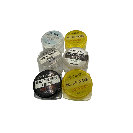 Atomic Grease Lot - used, mostly full