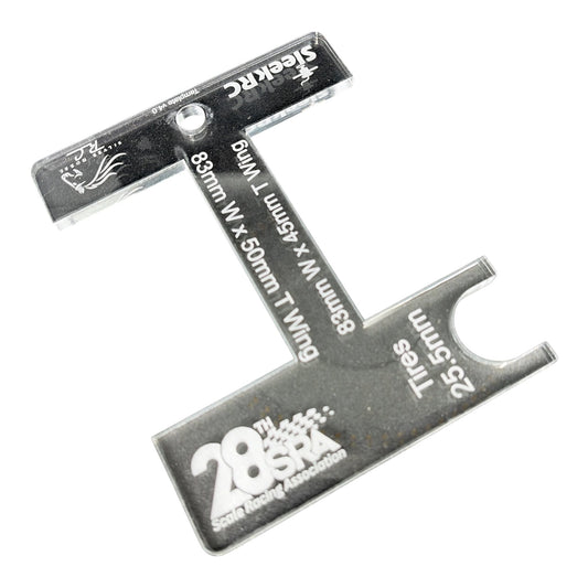 28SRA Tech Table Multi-Inspection Tool, Wing Height, Body Width and Max Tire Diameter
