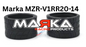 MZR-V1RR 05,10,15,20,25 14mm Rear Tire Marka V1 Mini-Z RCP Rubber Rear Radial Tire