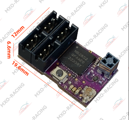 MXO-RACING Micro Receiver - FUTABA-SFHSS - available with or without built-in transponder