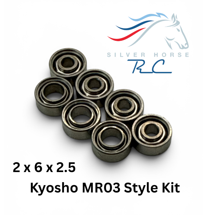 Silver Horse RC Ceramic Bearing Kit - MR03