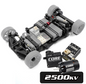 Xpress Pixel Z1 Pixel Z1 1/28 Competition Micro Racing Car Kit Core 3500kv Bundle