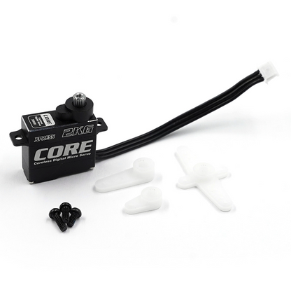 Core Aluminium HV High Performance Torque Coreless Digital Micro Servo For 1/28 Mini Car