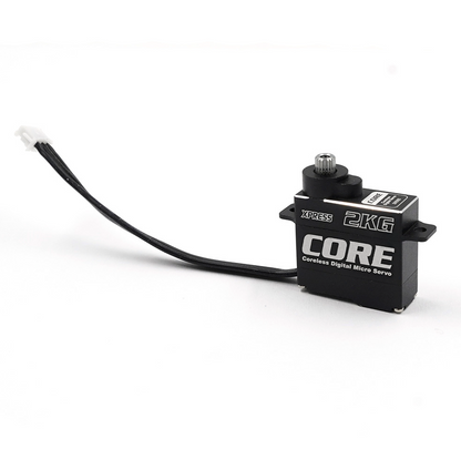 Core Aluminium HV High Performance Torque Coreless Digital Micro Servo For 1/28 Mini Car