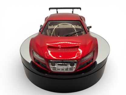 Silver Hose RC Mini-Z Audi R8 98mm body - Mustafar Red