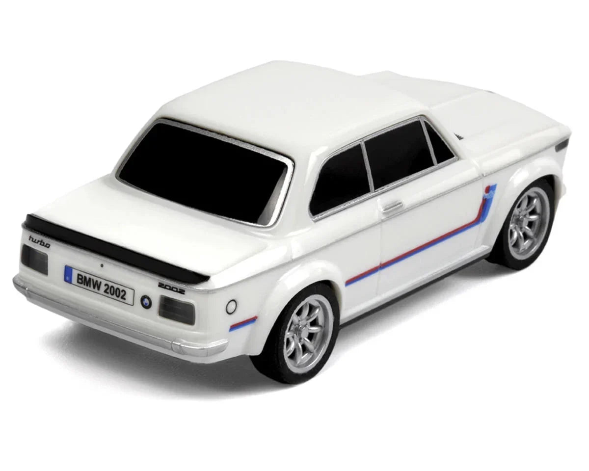 HPI Nano-TTR BMW 2002 Turbo 1/64 RTR Electric 2WD Micro Touring RC Car (White & Silver) w/2.4GHz Radio, Battery & USB-C Cable