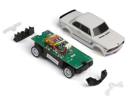 HPI Nano-TTR BMW 2002 Turbo 1/64 RTR Electric 2WD Micro Touring RC Car (White & Silver) w/2.4GHz Radio, Battery & USB-C Cable