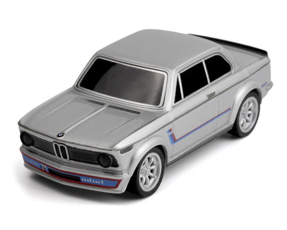HPI Nano-TTR BMW 2002 Turbo 1/64 RTR Electric 2WD Micro Touring RC Car (White & Silver) w/2.4GHz Radio, Battery & USB-C Cable