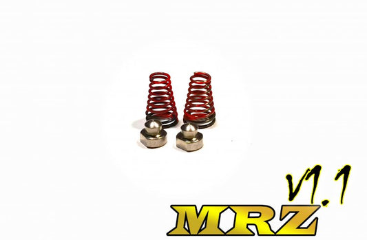 Atomic Racing MRZV11-01-S SIDE, SPRING Set, V1.1, SOFT, (RED)
