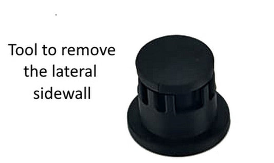 Marka Racing V1 Mini-Z Side Flange Removal Tool - BLACK (1 Pcs) MZR-300-R