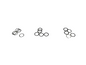 6 x 8 shim set (0.1 /0.2 / 0.3mm)